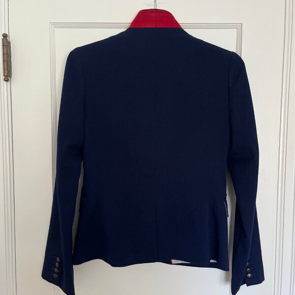 Banana Republic Navy Blue Blazer | Size 4 - Picture 7 of 9